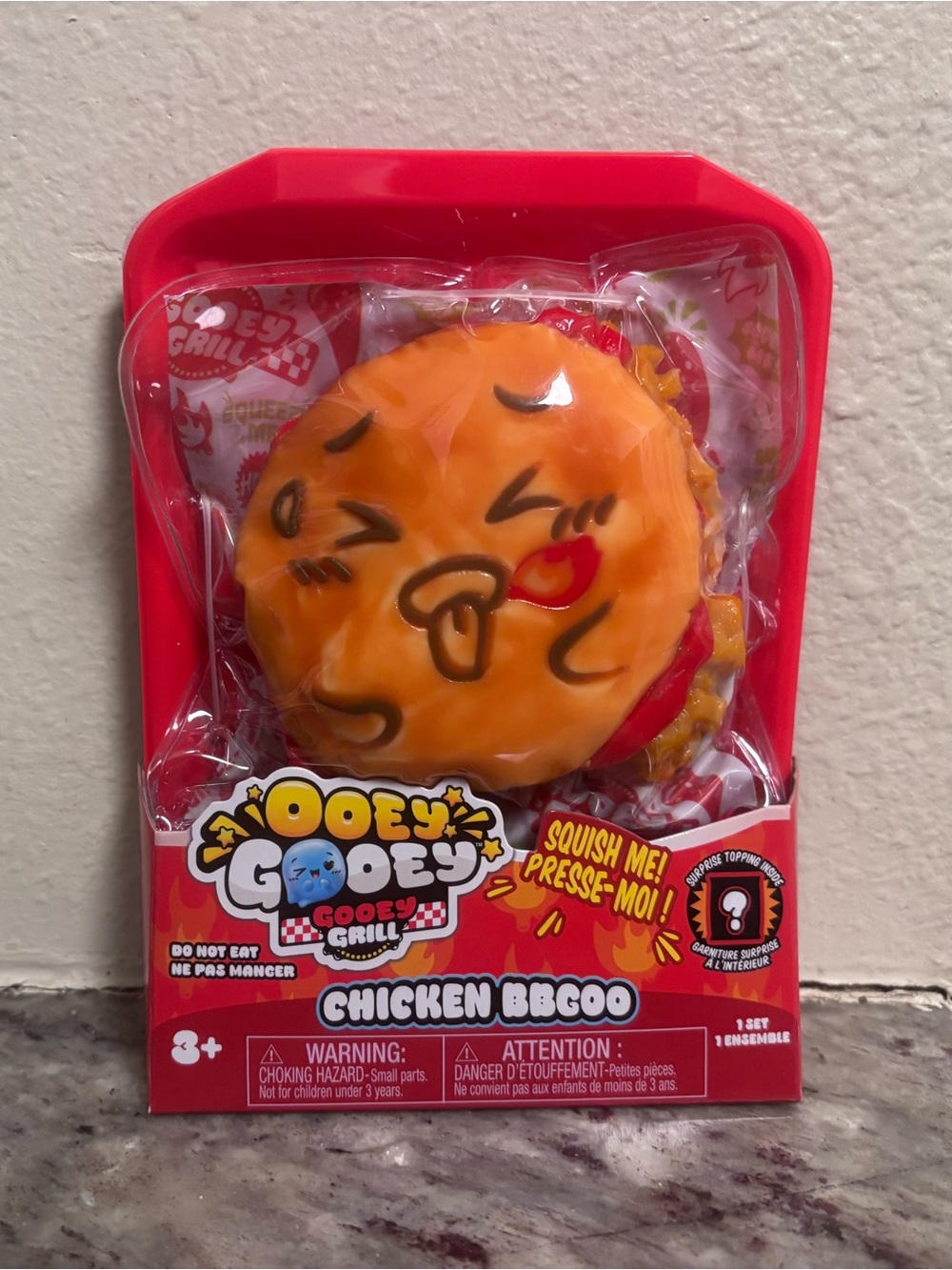 Ooey Gooey Grill Chicken BBQOO Squishy Toy -